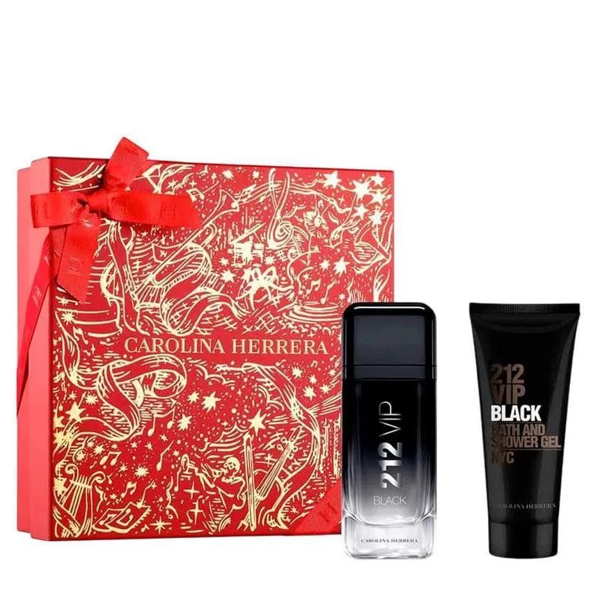 Kit 212 Vip Black  + Shower Gel